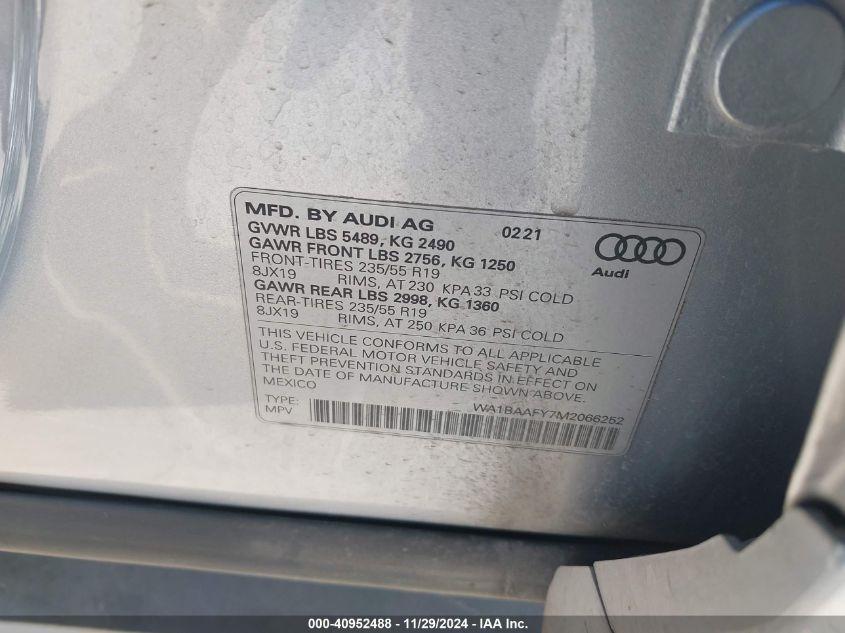 AUDI Q5 PREMIUM PLUS 45 TFSI QUATTRO S TRONIC 2021