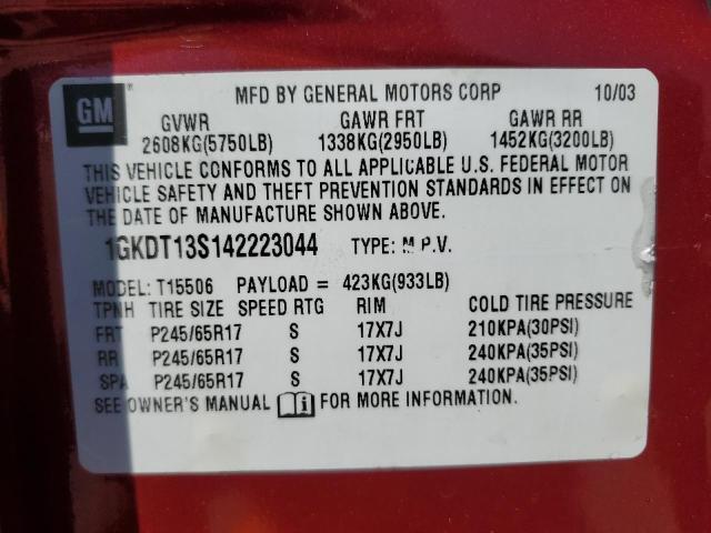 GMC ENVOY  2004