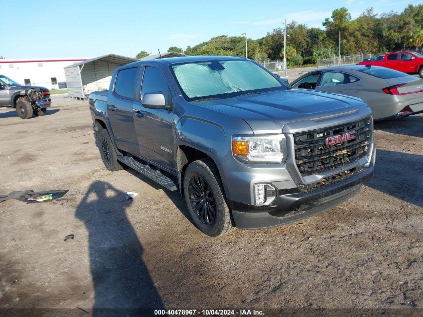 GMC CANYON 2WD  SHORT BOX ELEVATION 2022