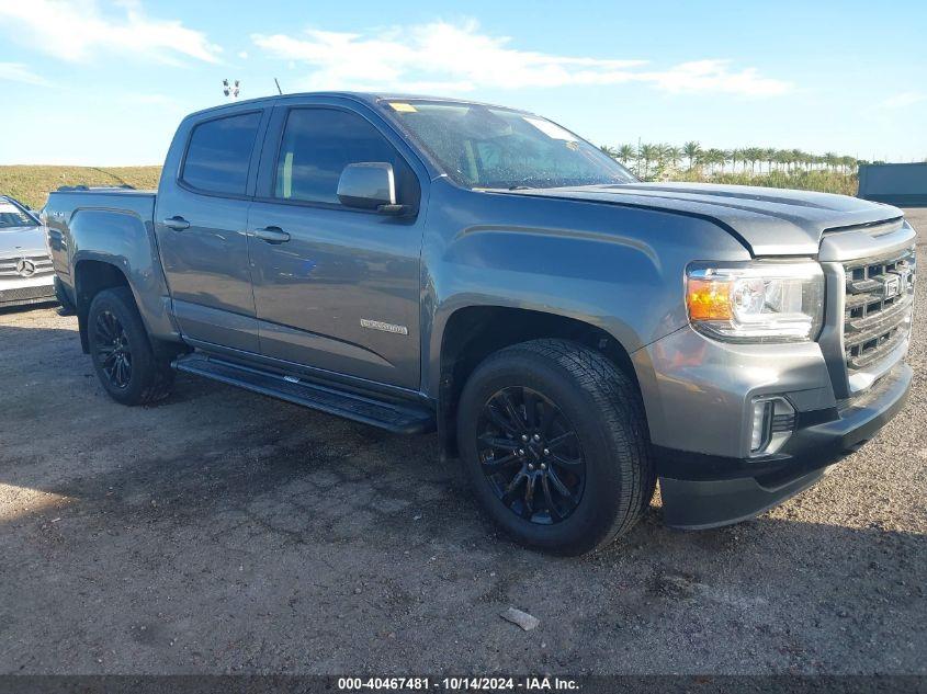 GMC CANYON 4WD  SHORT BOX ELEVATION 2022