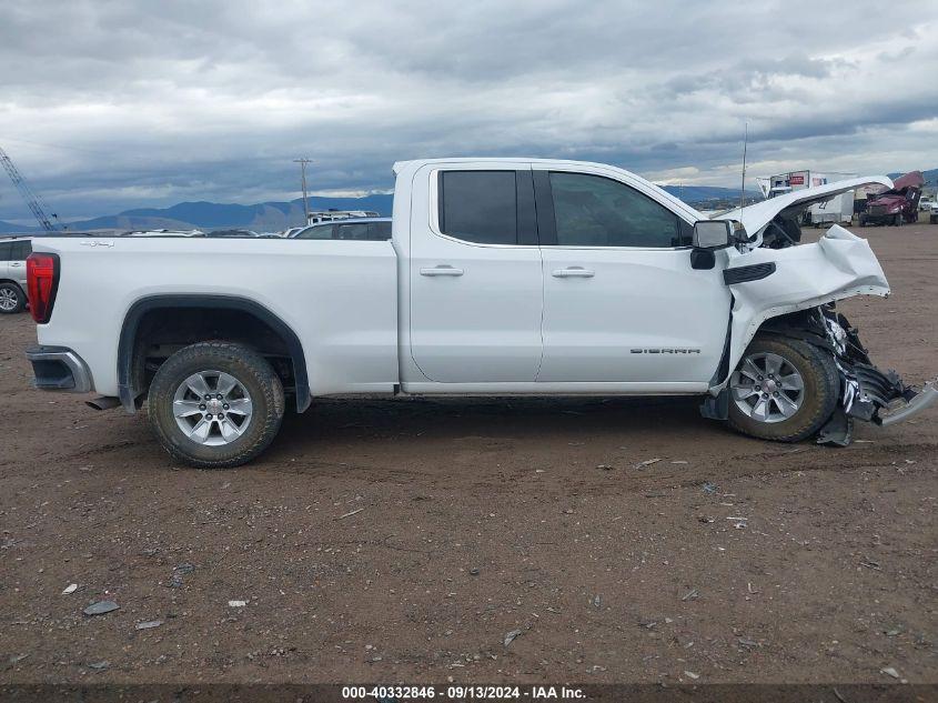 GMC SIERRA 1500 4WD DOUBLE CAB STANDARD BOX SLE 2021