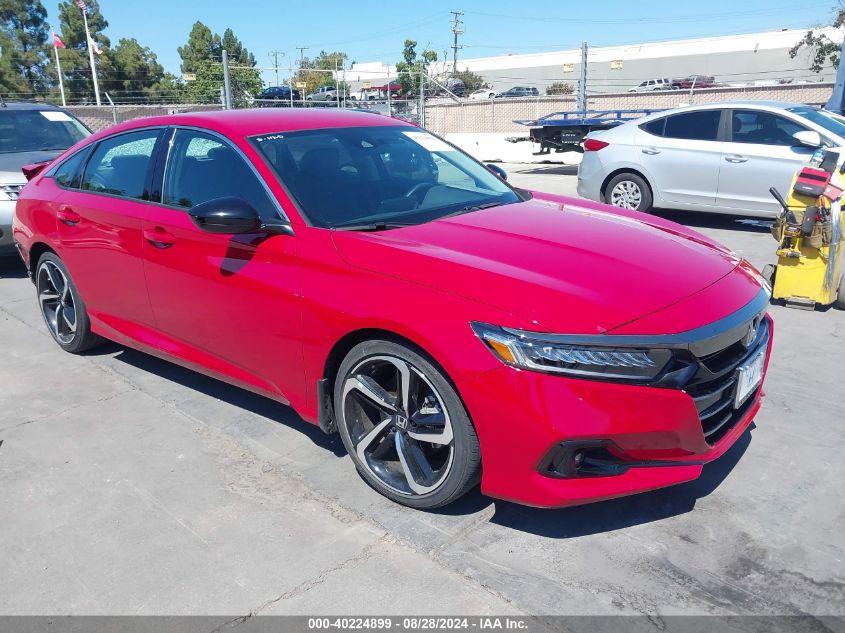 HONDA ACCORD SPORT SPECIAL EDITION 2022