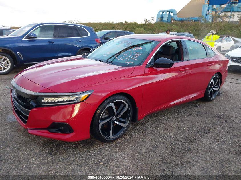 HONDA ACCORD SPORT 2.0T 2022