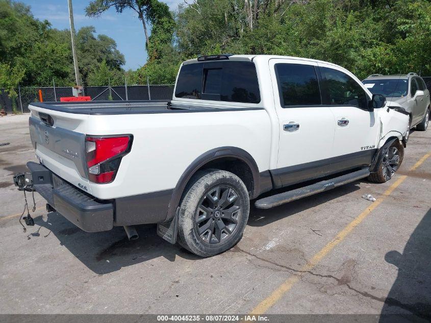 NISSAN TITAN PLATINUM RESERVE 4X4 2021