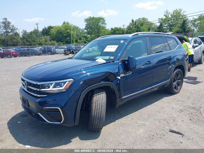 VOLKSWAGEN ATLAS 3.6L V6 SEL R-LINE 2022