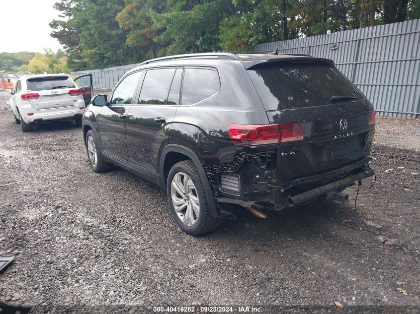 VOLKSWAGEN ATLAS 3.6L V6 SE W/TECHNOLOGY 2021