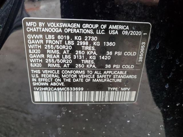 VOLKSWAGEN ATLAS SE 2021