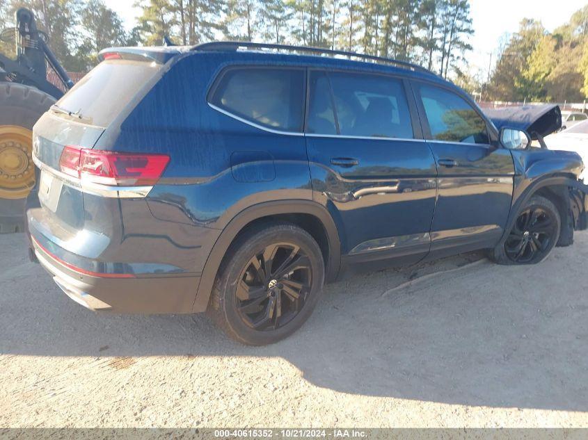 VOLKSWAGEN ATLAS 3.6L V6 SE W/TECHNOLOGY 2022