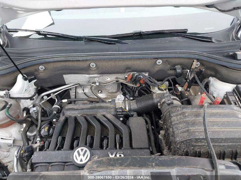 VOLKSWAGEN ATLAS 3.6L V6 SE W/TECHNOLOGY R-LINE 2021