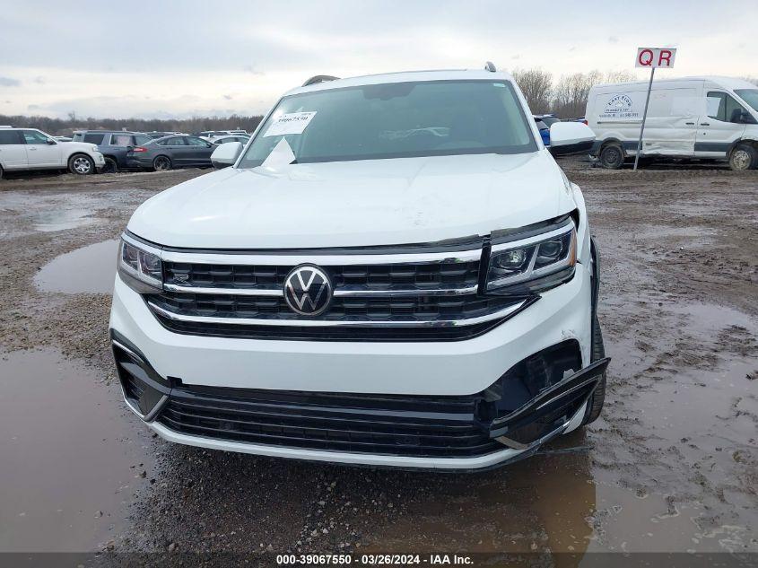 VOLKSWAGEN ATLAS 3.6L V6 SE W/TECHNOLOGY R-LINE 2021