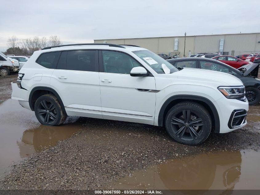 VOLKSWAGEN ATLAS 3.6L V6 SE W/TECHNOLOGY R-LINE 2021