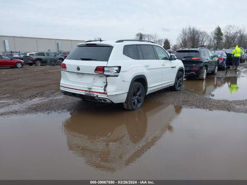 VOLKSWAGEN ATLAS 3.6L V6 SE W/TECHNOLOGY R-LINE 2021