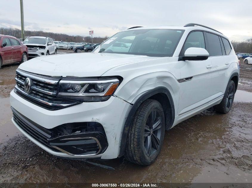 VOLKSWAGEN ATLAS 3.6L V6 SE W/TECHNOLOGY R-LINE 2021