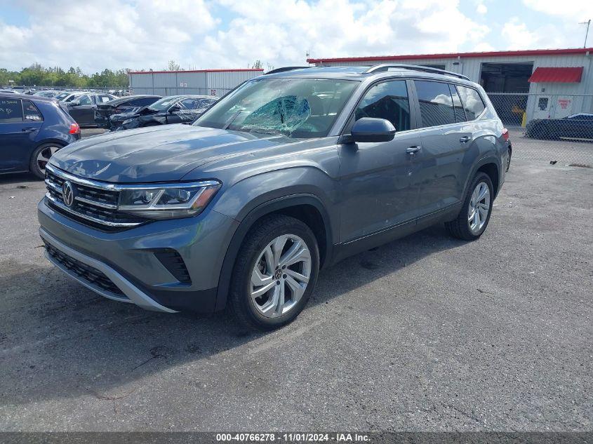 VOLKSWAGEN ATLAS 3.6L V6 SE W/TECHNOLOGY 2021