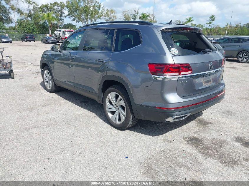 VOLKSWAGEN ATLAS 3.6L V6 SE W/TECHNOLOGY 2021