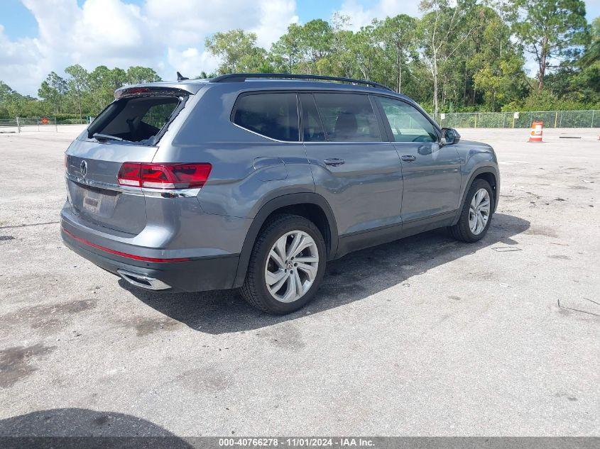 VOLKSWAGEN ATLAS 3.6L V6 SE W/TECHNOLOGY 2021