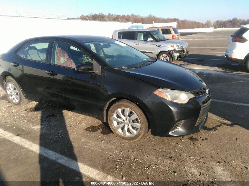 TOYOTA COROLLA L/LE/S/S PLUS/LE PLUS 2014