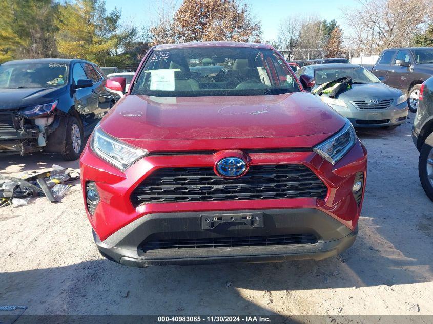 TOYOTA RAV4 HYBRID XLE 2021