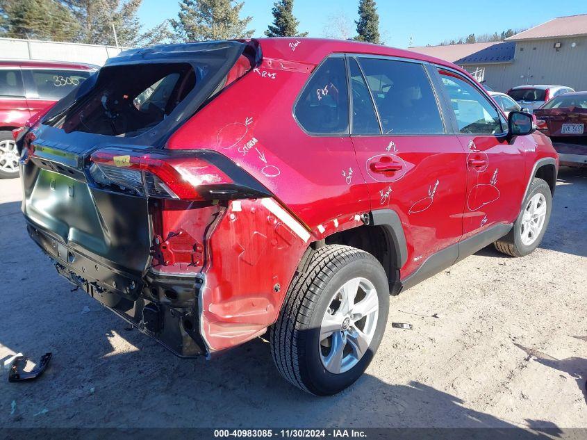 TOYOTA RAV4 HYBRID XLE 2021