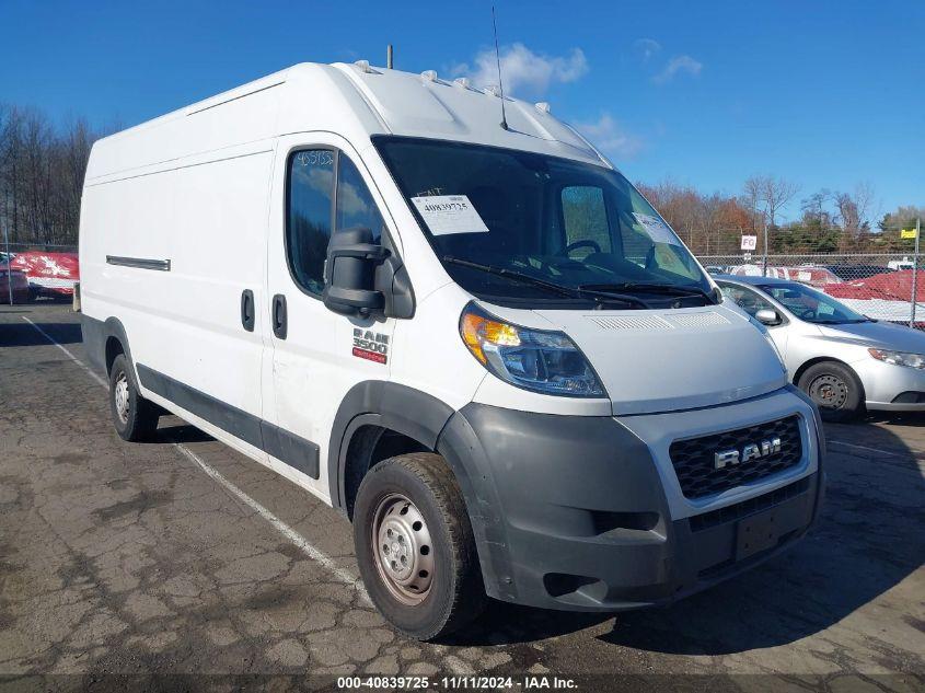 RAM PROMASTER 3500 CARGO VAN HIGH ROOF 159 WB EXT 2021