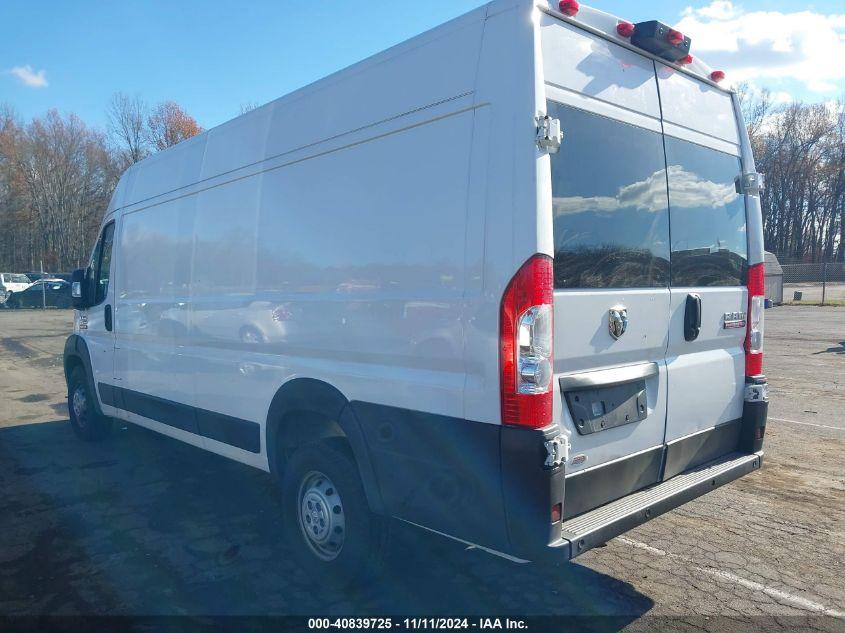 RAM PROMASTER 3500 CARGO VAN HIGH ROOF 159 WB EXT 2021