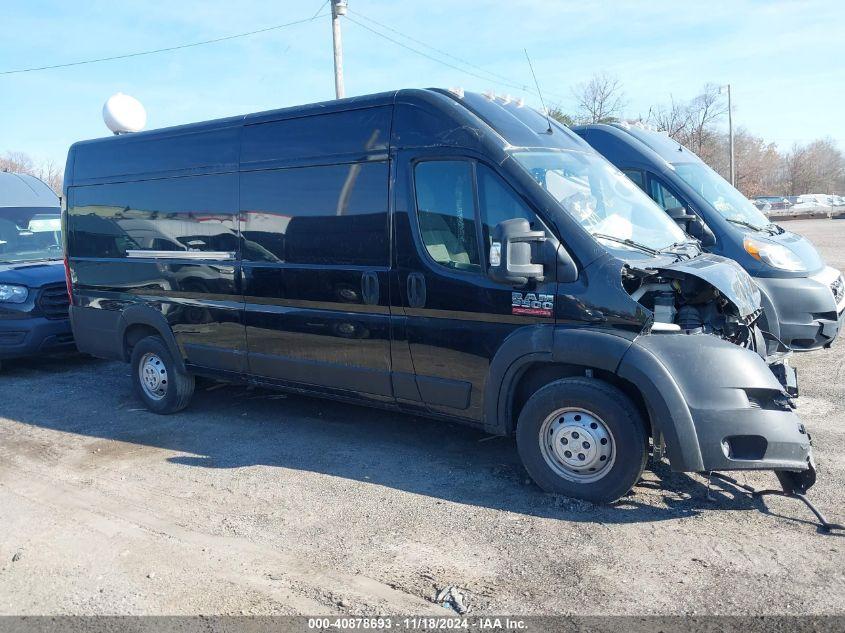 RAM PROMASTER 3500 CARGO VAN HIGH ROOF 159 WB EXT 2020