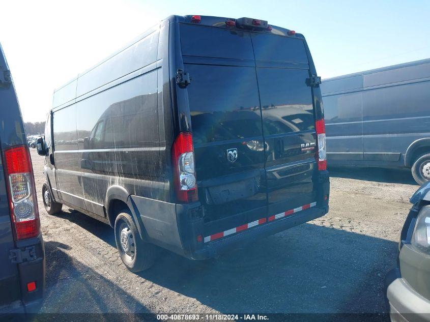 RAM PROMASTER 3500 CARGO VAN HIGH ROOF 159 WB EXT 2020