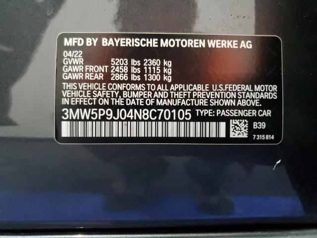 BMW 3 SERIES 330XE 2022