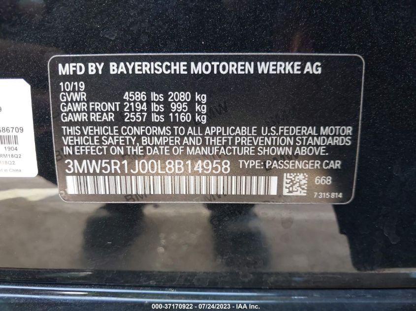 BMW 3 SERIES 330I 2020