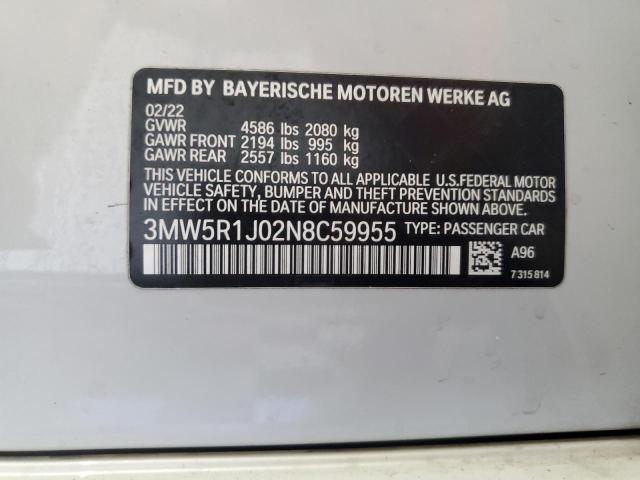 BMW 3 SERIES 330I 2022