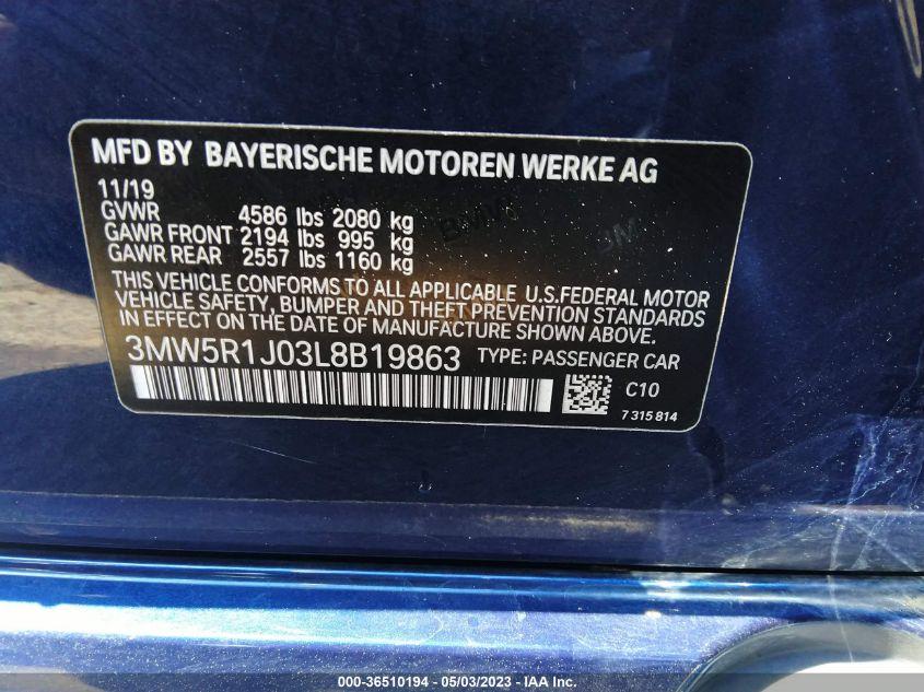 BMW 3 SERIES 330I 2020