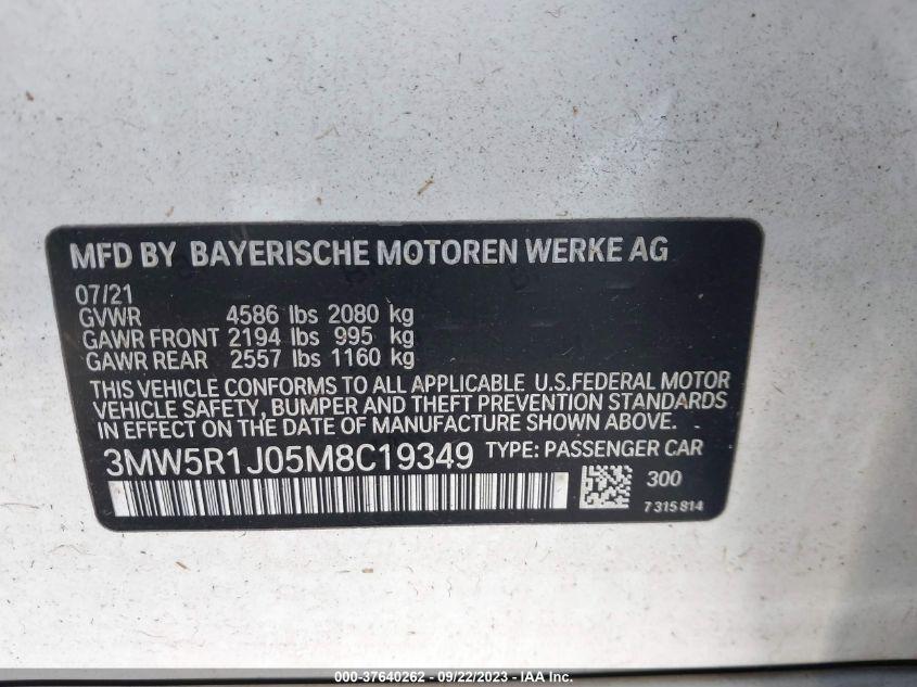 BMW 3 SERIES 330I 2021