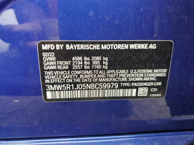 BMW 3 SERIES 330I 2022