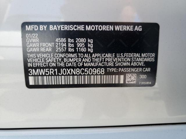 BMW 3 SERIES 330I 2022