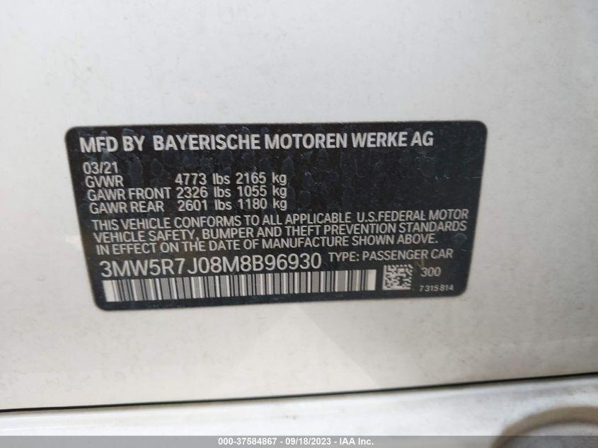 BMW 3 SERIES 330I XDRIVE 2021