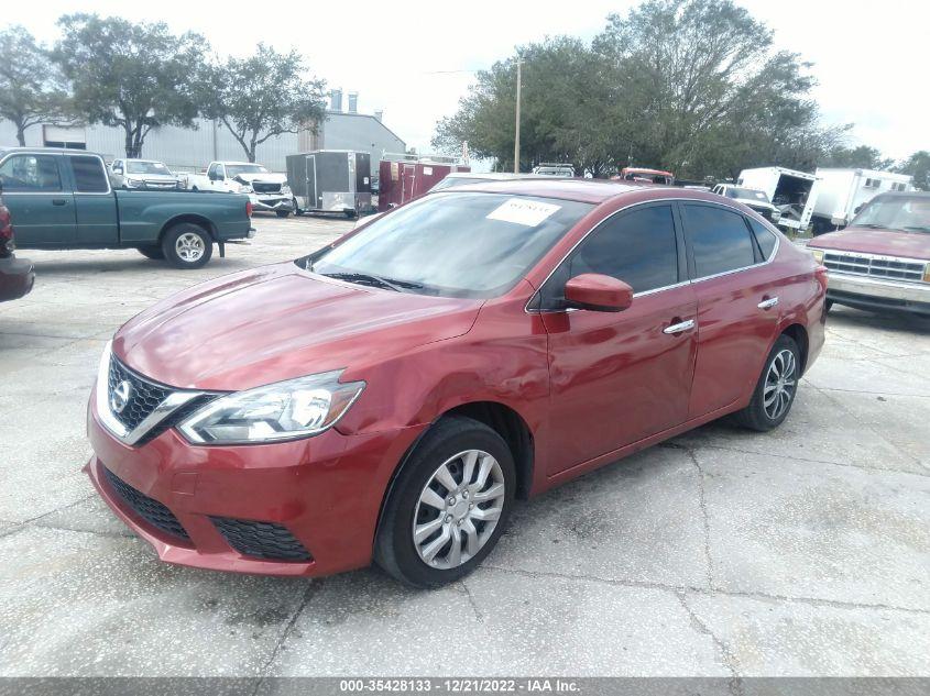 NISSAN SENTRA SR/SL/S/SV/FE+ S 2016