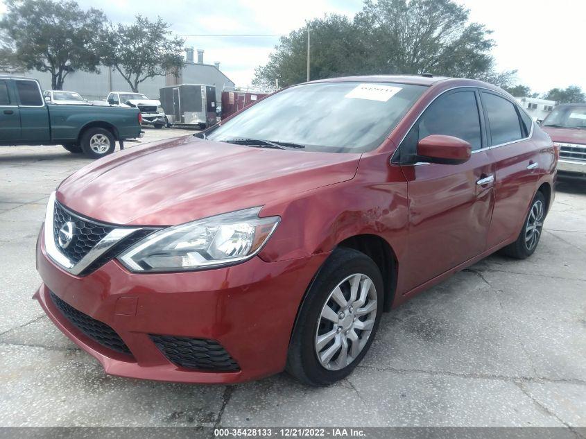 NISSAN SENTRA SR/SL/S/SV/FE+ S 2016