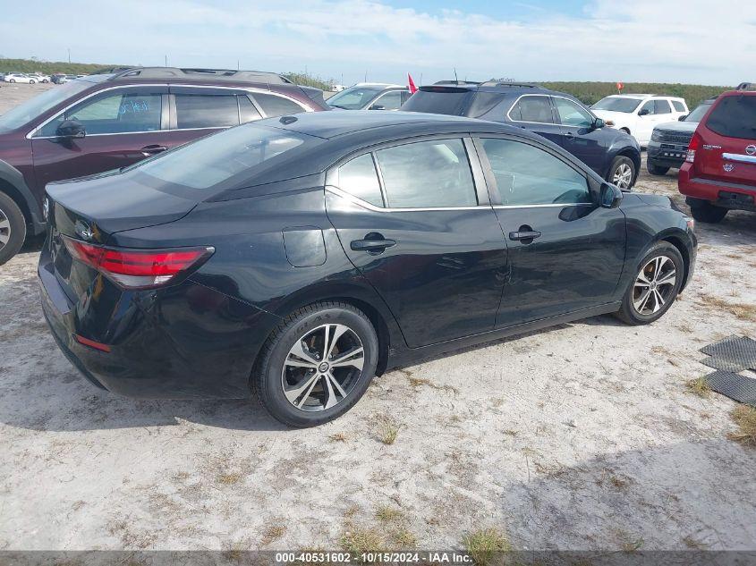 NISSAN SENTRA SV XTRONIC CVT 2022