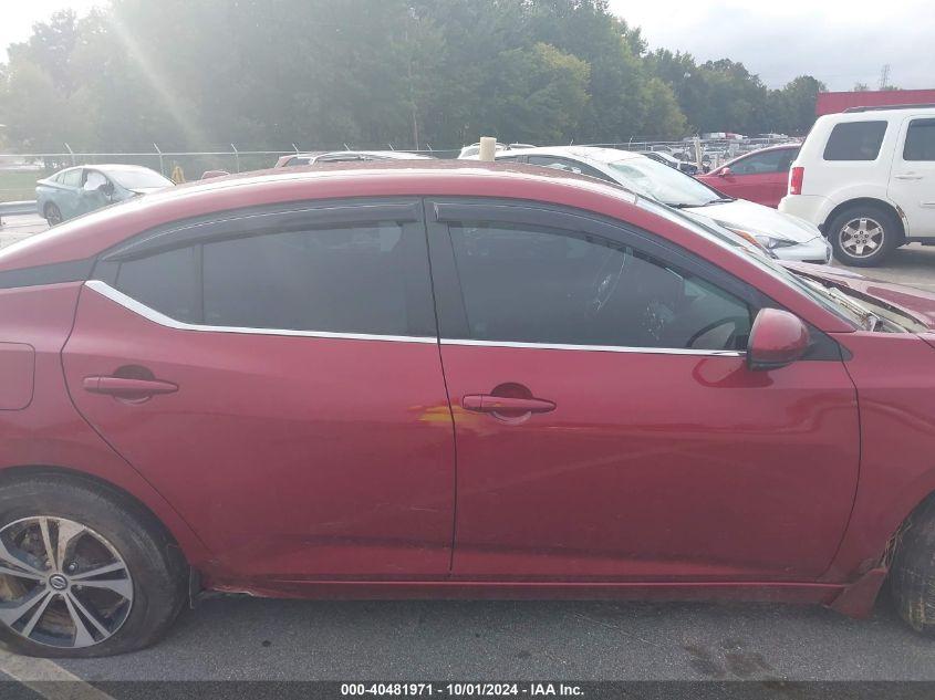 NISSAN SENTRA SV XTRONIC CVT 2020