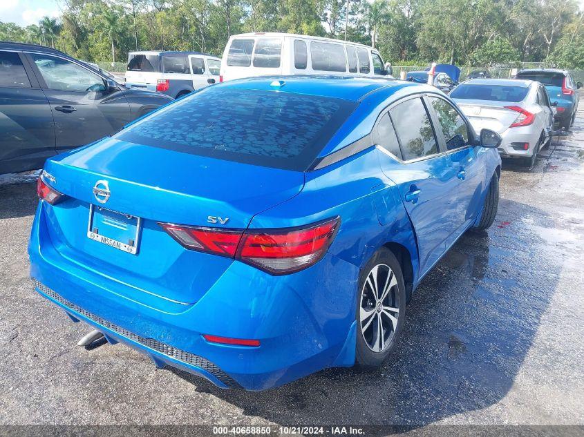 NISSAN SENTRA SV XTRONIC CVT 2020