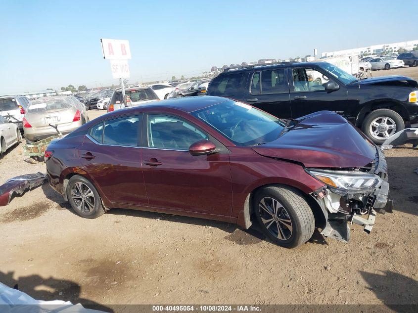 NISSAN SENTRA SV XTRONIC CVT 2021