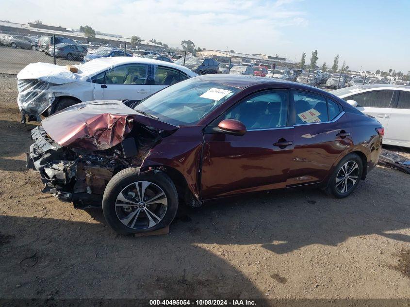 NISSAN SENTRA SV XTRONIC CVT 2021