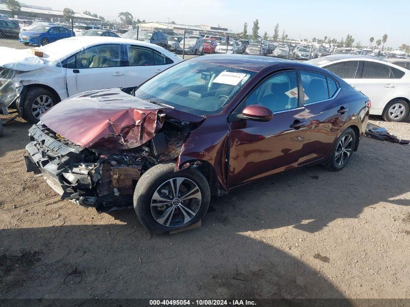 NISSAN SENTRA SV XTRONIC CVT 2021