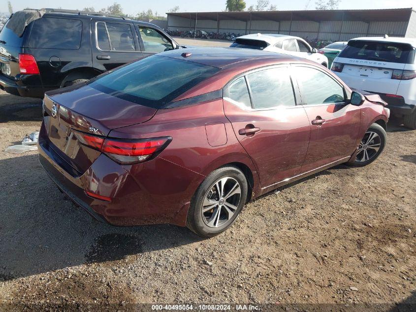 NISSAN SENTRA SV XTRONIC CVT 2021