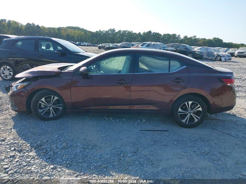 NISSAN SENTRA SV XTRONIC CVT 2023