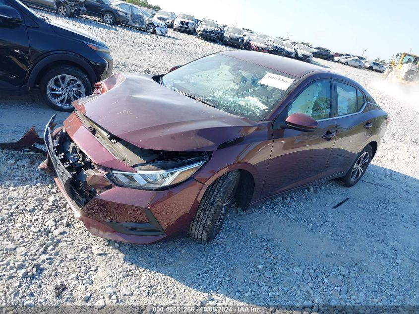 NISSAN SENTRA SV XTRONIC CVT 2023