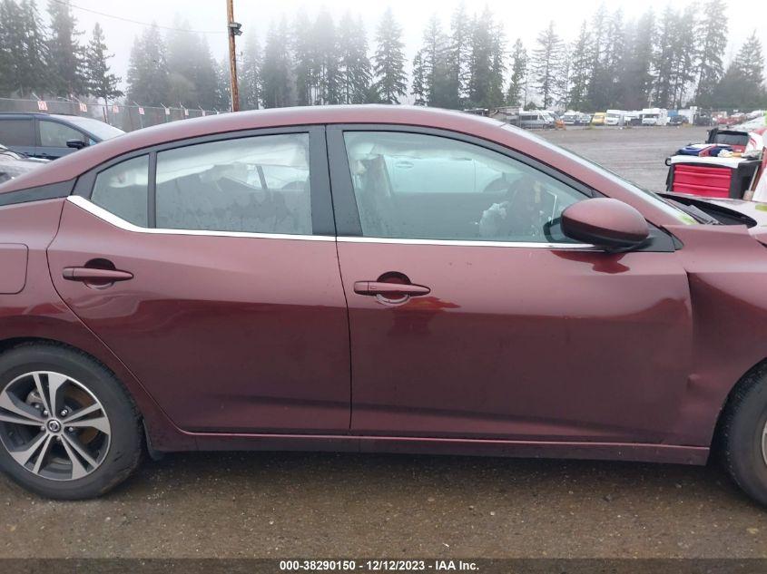 NISSAN SENTRA SV XTRONIC CVT 2023