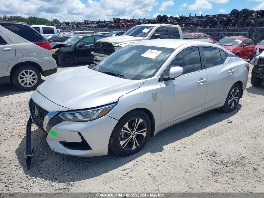 NISSAN SENTRA SV XTRONIC CVT 2021