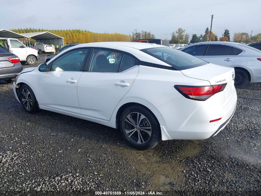 NISSAN SENTRA SV XTRONIC CVT 2021