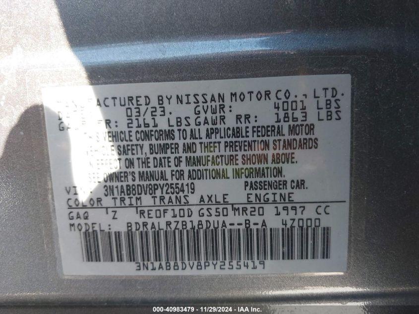 NISSAN SENTRA SR XTRONIC CVT 2023